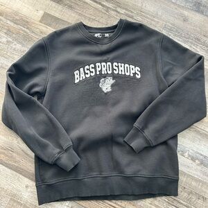 Bass pro shops crew neck sweatshirt
